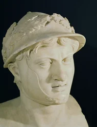 Busto di Pirro (312-272 a.C.) (dettaglio)